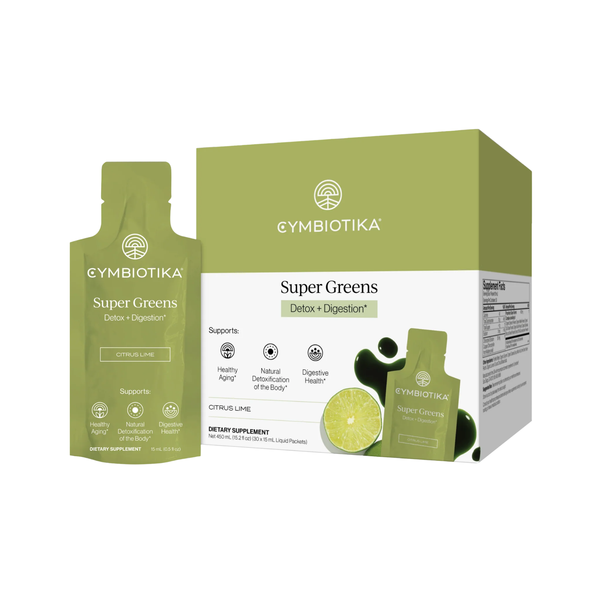 Cymbiotika Super Greens 30 x 15ml